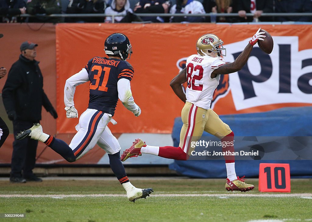 San Francisco 49ers v Chicago Bears