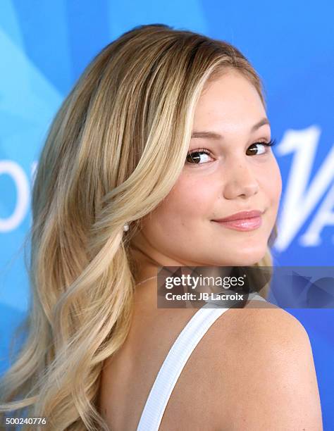Actress Olivia Holt attends the WWD And Variety inaugural stylemakers' event at Smashbox Studios on November 19, 2015 in Culver City, California.