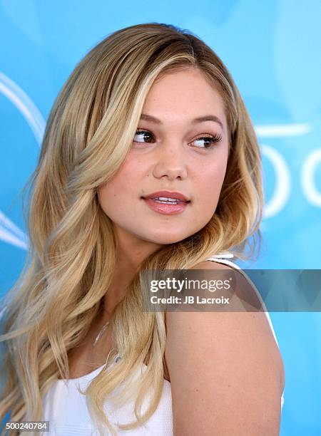Actress Olivia Holt attends the WWD And Variety inaugural stylemakers' event at Smashbox Studios on November 19, 2015 in Culver City, California.