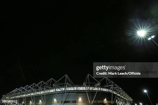 General view of St Mary's stadium during the Capital One Cup Quarter Final between Southampton and Liverpool at St Mary's Stadium on December 2, 2015...