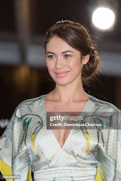 Olga Kurylenko attends the tribute to Canadian cinema during the 15th Marrakech International Film Festival on December 6, 2015 in Marrakech, Morocco.