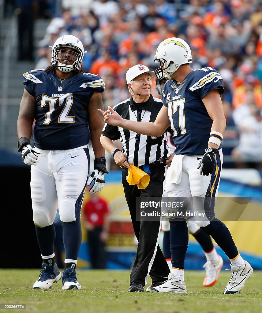 Denver Broncos v San Diego Chargers