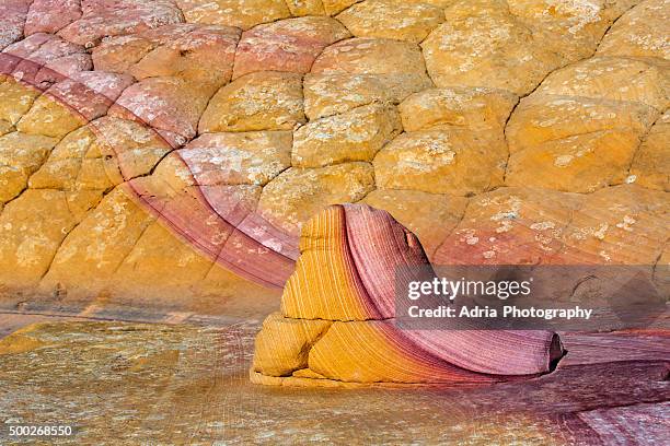 Unique sandstone rock in Coyote Buttes