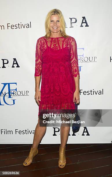 Mariel Hemingway arrives at the Premiere of "Papa" In Havana on December 5, 2015 in Havana, Cuba.