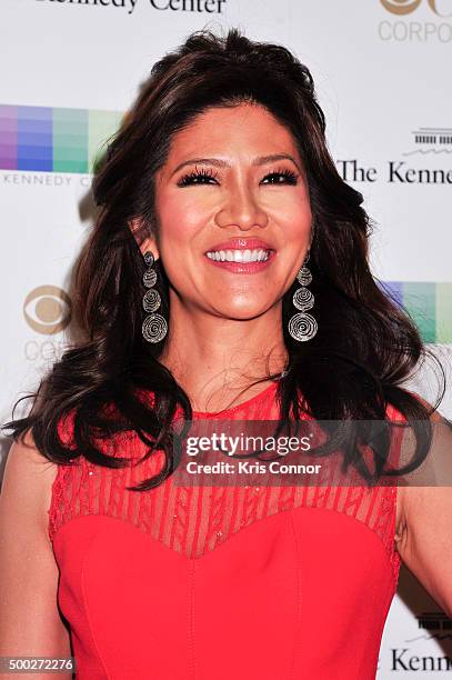 Julia Chen arrives at the 38th Annual Kennedy Center Honors Gala at the Kennedy Center for the Performing Arts on December 6, 2015 in Washington, DC.