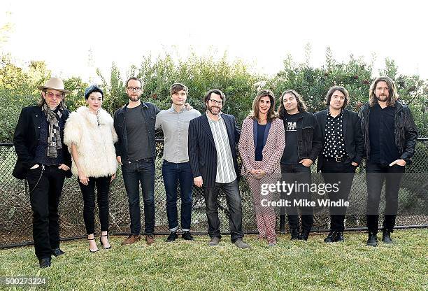 Vice President of MusiCares Scott Goldman, Annie Clark a.k.a. St. Vincent, David Hartley, Ben Gibbard, Seth Rosenfeld, Alexandra Patsavas, Adam...