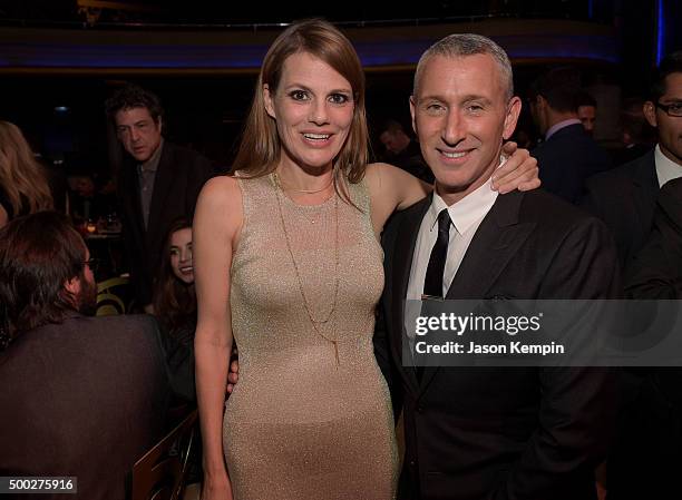 Actress Suzanne Cryer and Adam Shankman attend TrevorLIVE LA 2015 at Hollywood Palladium on December 6, 2015 in Los Angeles, California.