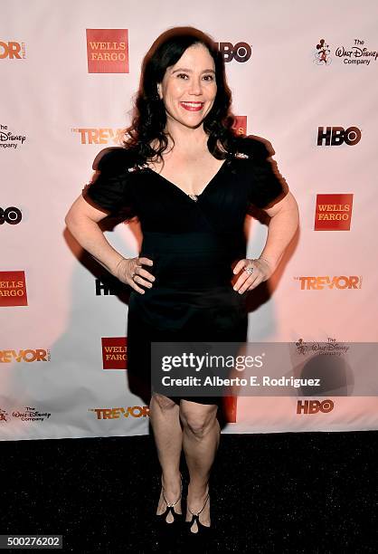 Actress Alex Borstein attends TrevorLIVE LA 2015 at Hollywood Palladium on December 6, 2015 in Los Angeles, California.