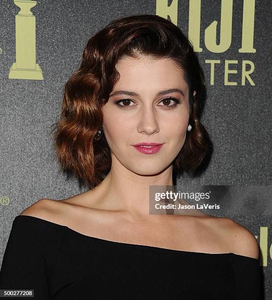 Actress Mary Elizabeth Winstead attends the Hollywood Foreign Press Association and InStyle's celebration of the 2016 Golden Globe award season at...