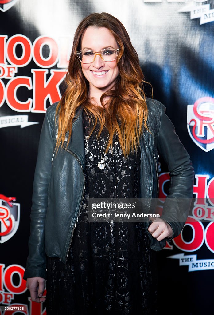 "School Of Rock" Broadway Opening Night - Arrivals And Curtain Call