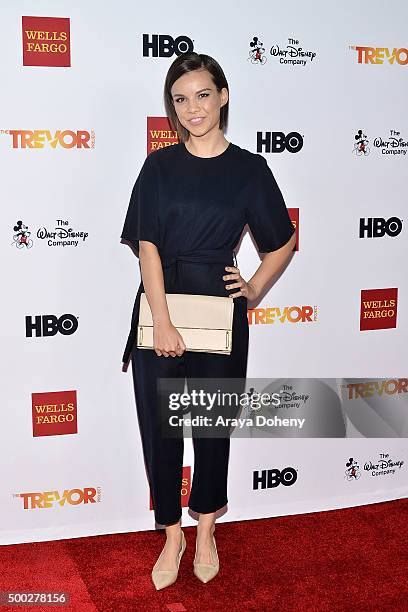 Ingrid Nilsen attends the TrevorLIVE LA 2015 event at Hollywood Palladium on December 6, 2015 in Los Angeles, California.