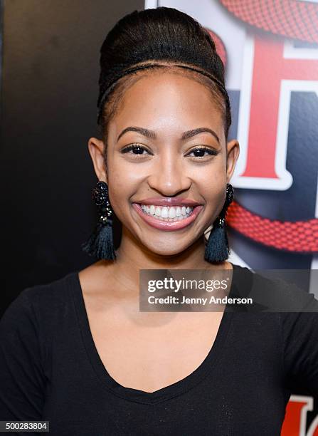 Aleisha Allen attends "School Of Rock" Broadway Opening Night at Hard Rock Cafe New York on December 6, 2015 in New York City.