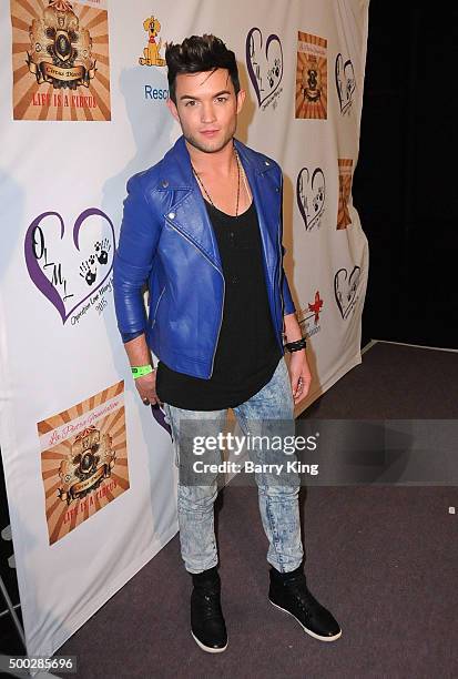 Singer/actor Chris Trousdale attends Fundraising Event To Save Circus Animals Of Mexico Honoring Tippi Hedren And The Roar Foundation at Circus Disco...