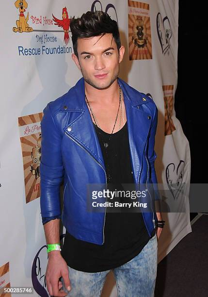 Singer/actor Chris Trousdale attends Fundraising Event To Save Circus Animals Of Mexico Honoring Tippi Hedren And The Roar Foundation at Circus Disco...
