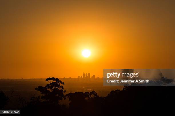 perth city - heat wave stock pictures, royalty-free photos & images