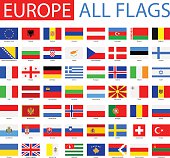 Flags of Europe - Full Vector Collection