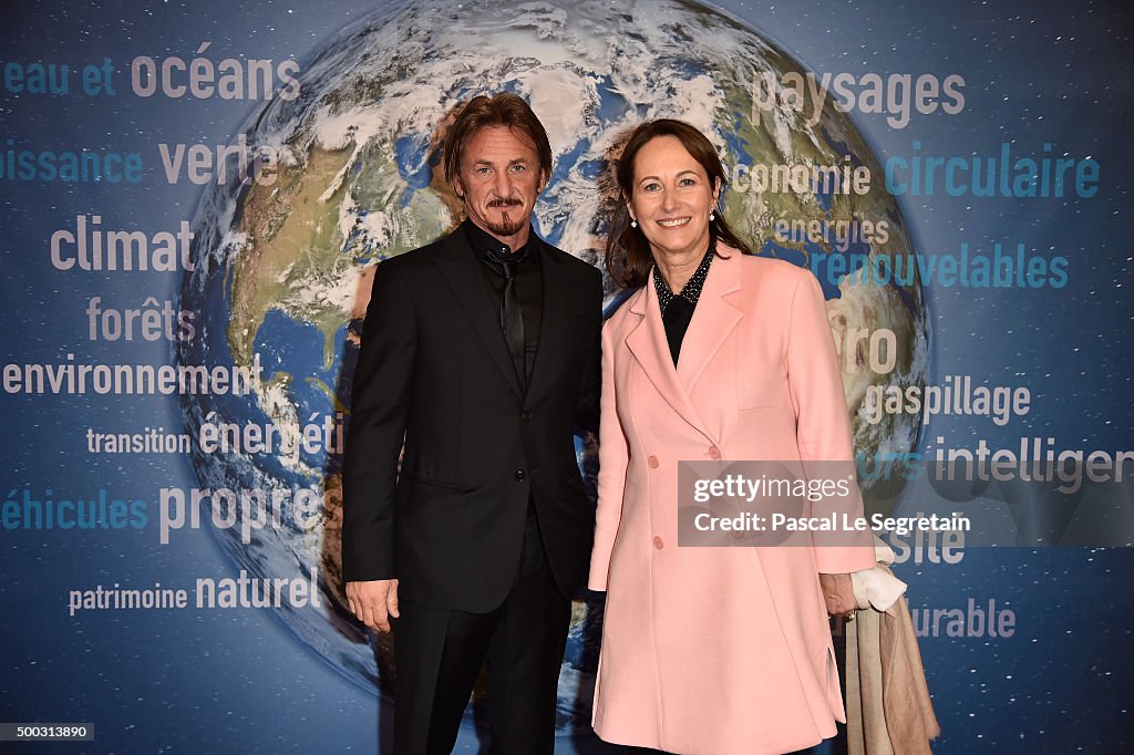 Sean Penn : "J/P Haitian Relief Organisation" Reception as part of 21st Session Of Conference On Climate Change COP21 In Paris