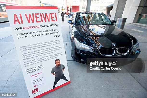 Artist Ai Weiwei is asking the public for donations of Lego because the Danish toymaker wouldn't sell him blocks in bulk for a project. This BMW is...