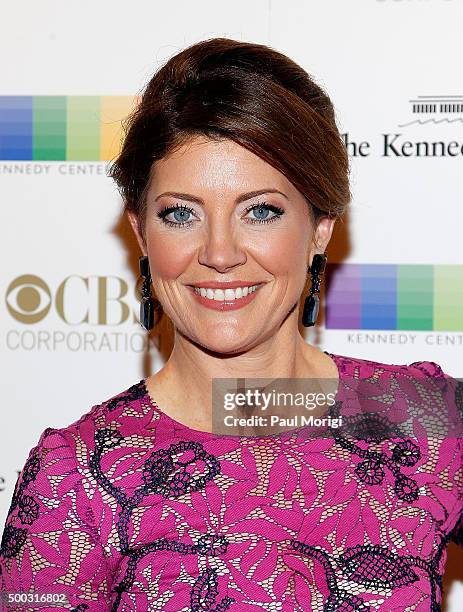 Nora O'Donnell attends the 38th Annual Kennedy Center Honors Gala at John F. Kennedy Center for the Performing Arts on December 6, 2015 in...