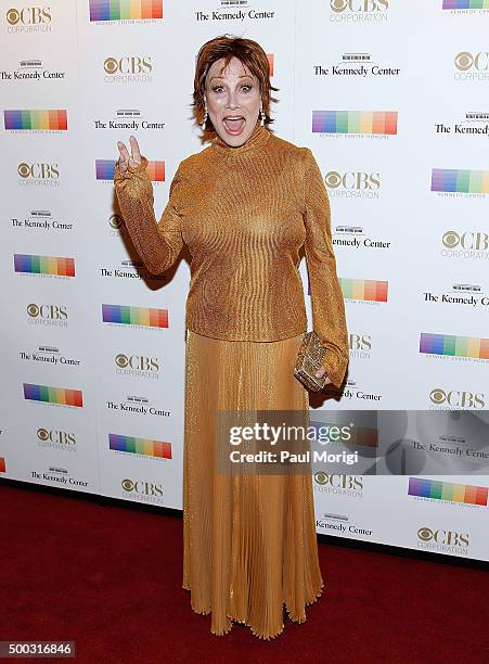 Michele Lee attends the 38th Annual Kennedy Center Honors Gala at John F. Kennedy Center for the Performing Arts on December 6, 2015 in Washington,...