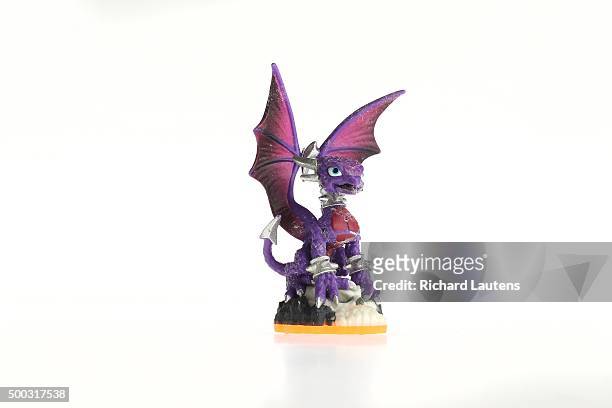 Toronto, Canada - November, 19 2015 - Spyro from Skylanders. Toys to life are the hottest things in gaming, helping the bottom line, but also making...