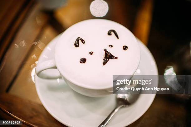 61 Latte Art Face Stock Photos, High-Res Pictures, and Images - Getty