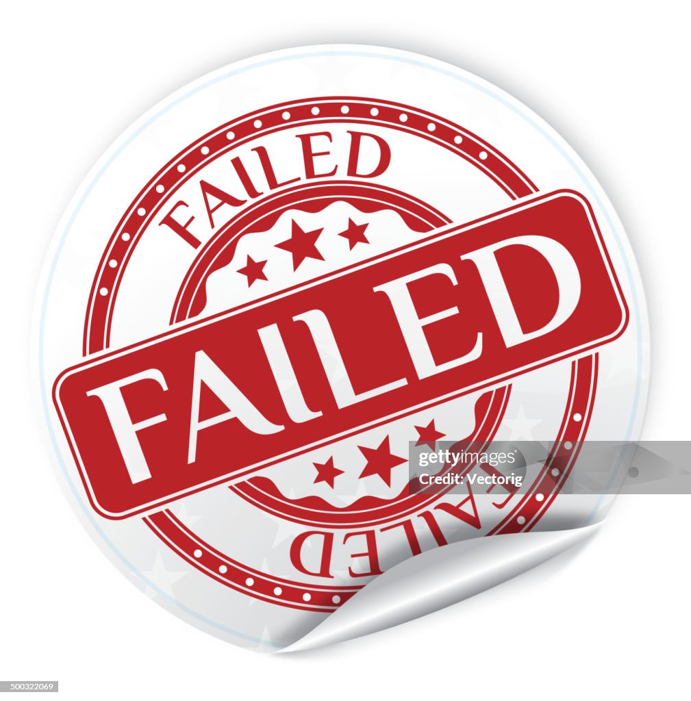 Failte Sticker Failed Sticker High-Res Vector Graphic - Getty Images