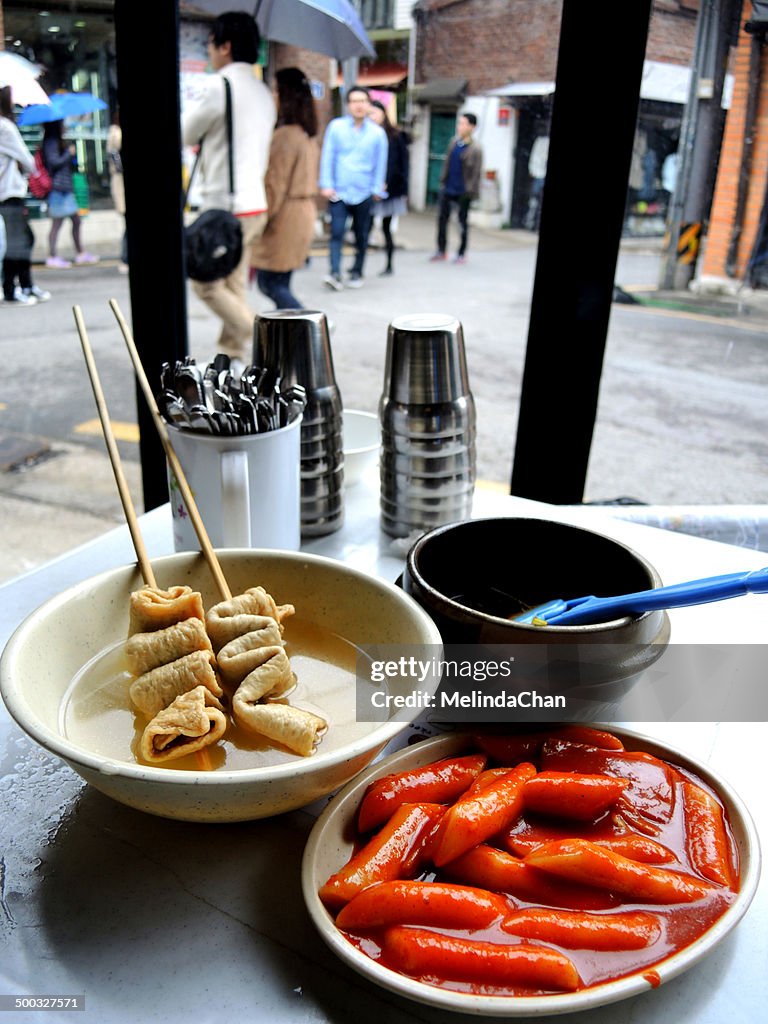 Korean common  snacks