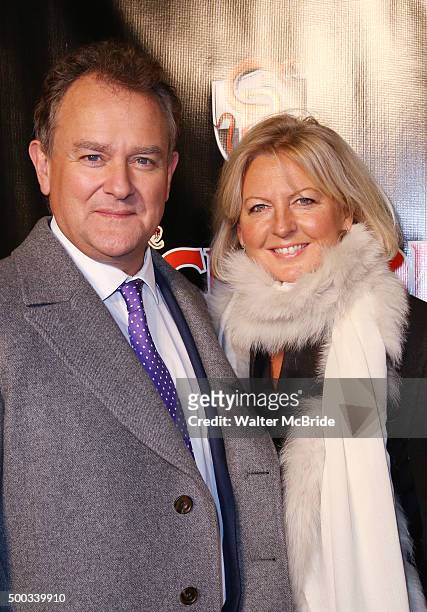 Lulu Williams and Hugh Bonneville attend the Broadway Opening Night Performance of 'School of Rock' at the Winter Garden Theatre on December 6, 2015...