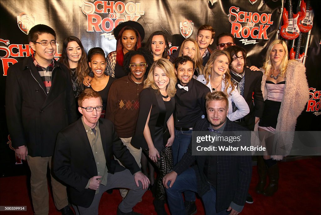 Cast of the original 'School of Rock' film attend the Broadway... News