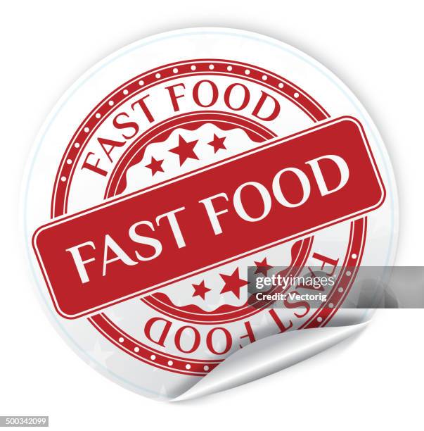 511 Fast Food Sticker Stock Photos, High-Res Pictures, and Images ...