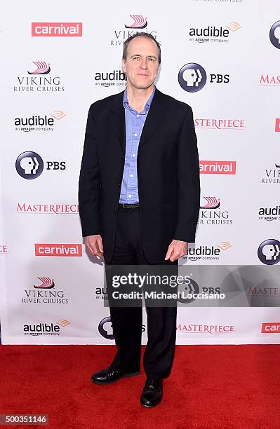 Actor Kevin Doyle attends The "Downton Abbey" Series Season Six Premiere at Millenium Hotel on December 7, 2015 in New York City.