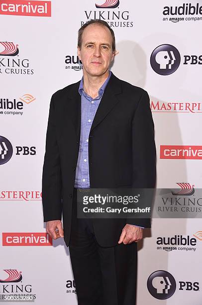 Actor Kevin Doyle attends the "Downton Abbey" Series Season Six premiere at Millenium Hotel on December 7, 2015 in New York City.