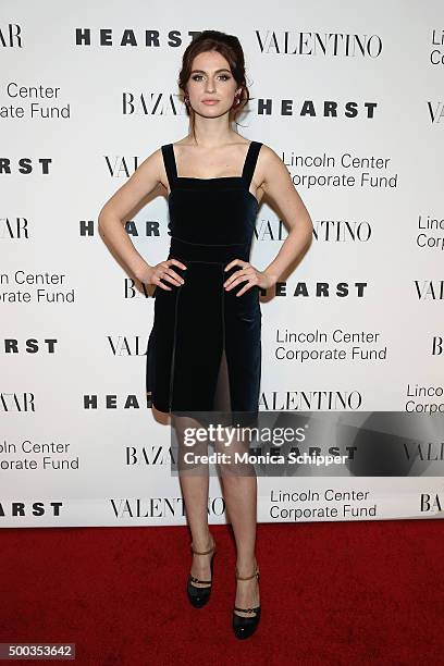 Tali Lennox attends "An Evening Honoring Valentino" Lincoln Center Corporate Fund Gala - Inside Arrivals at Alice Tully Hall at Lincoln Center on...