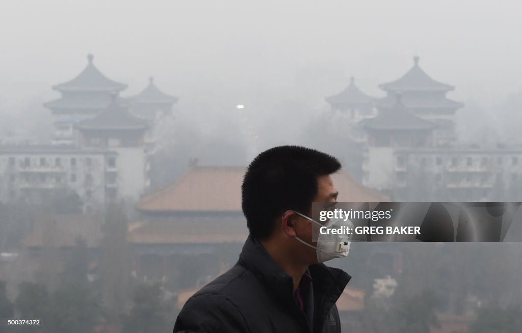 TOPSHOT-CHINA-COP21-CLIMATE-ENVIRONMENT-POLLUTION