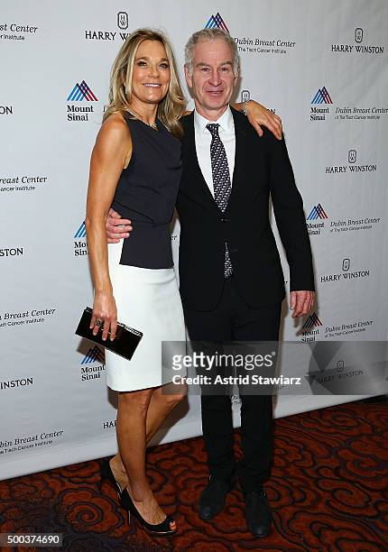Dr. Eva Andersson-Dubin and John McEnroe attend the 5th Annual Dubin Breast Center At Mount Sinai Benefit at Mandarin Oriental Hotel on December 7,...