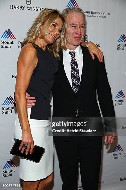 Dr. Eva Andersson-Dubin and John McEnroe attend the 5th Annual Dubin Breast Center At Mount Sinai Benefit at Mandarin Oriental Hotel on December 7,...