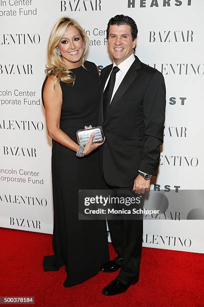 Marigay McKee and Bill Ford attend "An Evening Honoring Valentino" Lincoln Center Corporate Fund Gala - Inside Arrivals at Alice Tully Hall at...