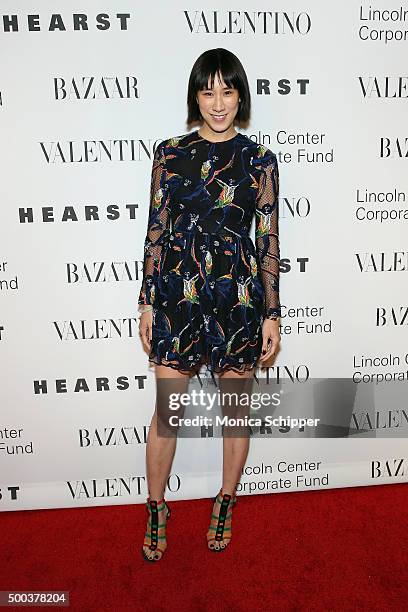 Head of Fashion Partnerships at Instagram Eva Chen attends "An Evening Honoring Valentino" Lincoln Center Corporate Fund Gala - Inside Arrivals at...