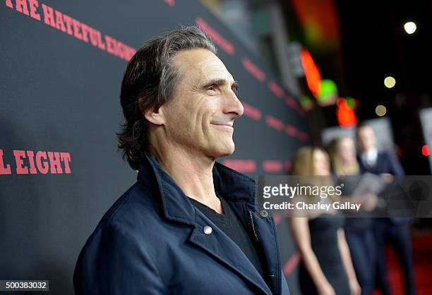 Producer Lawrence Bender attends the world premiere of "The Hateful Eight" presented by The Weinstein Company at ArcLight Cinemas Cinerama Dome on...