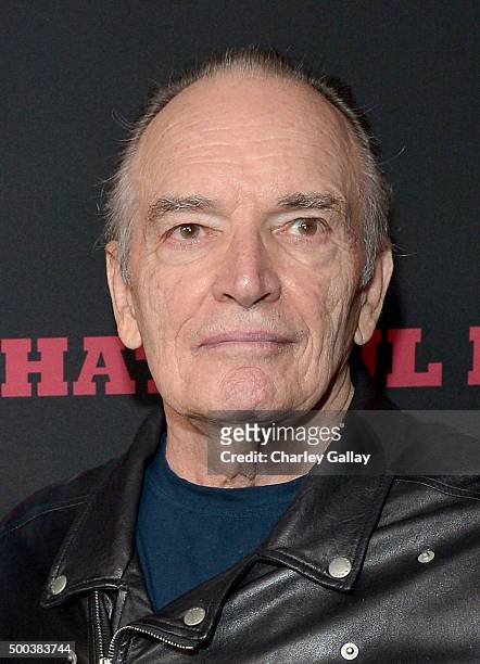 Actor Tom Bower attends the world premiere of "The Hateful Eight" presented by The Weinstein Company at ArcLight Cinemas Cinerama Dome on December 7,...