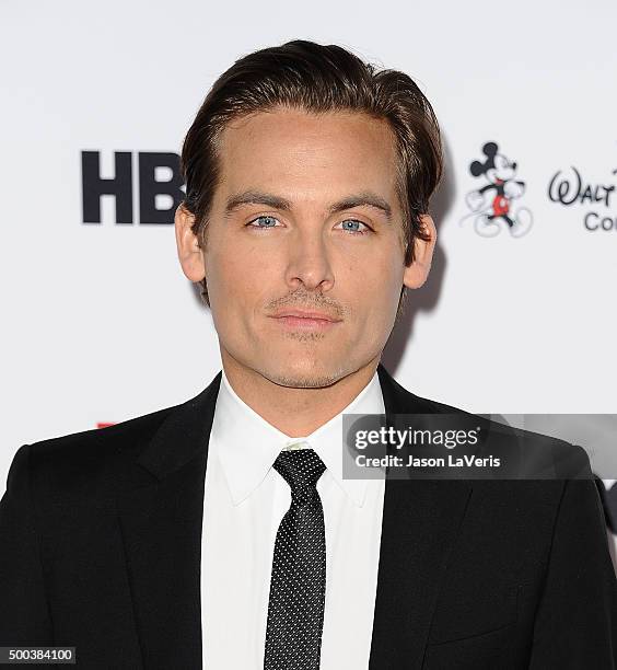 Actor Kevin Zegers attends TrevorLIVE LA 2015 at Hollywood Palladium on December 6, 2015 in Los Angeles, California.