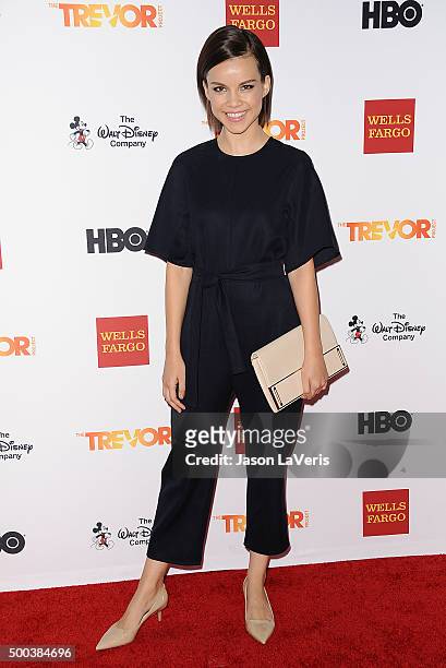 Ingrid Nilsen attends TrevorLIVE LA 2015 at Hollywood Palladium on December 6, 2015 in Los Angeles, California.