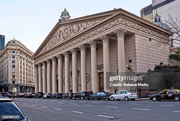 metropolitan cathedral of buenos aires - buenos aires metropolitan cathedral stock pictures, royalty-free photos & images