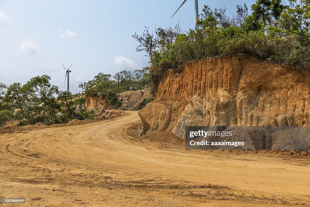 Road to Power Generating Windmills