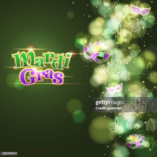 mardi gras masquerade marks background - mask hanging stock illustrations