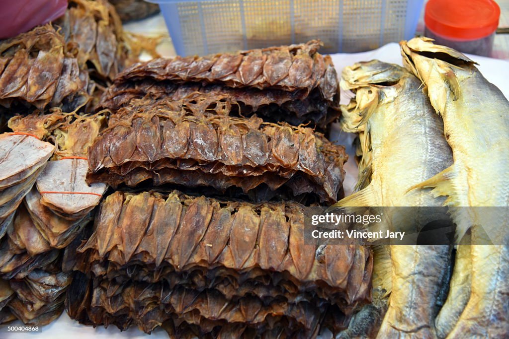 Cuttlefish at Chatuchak market bangkok