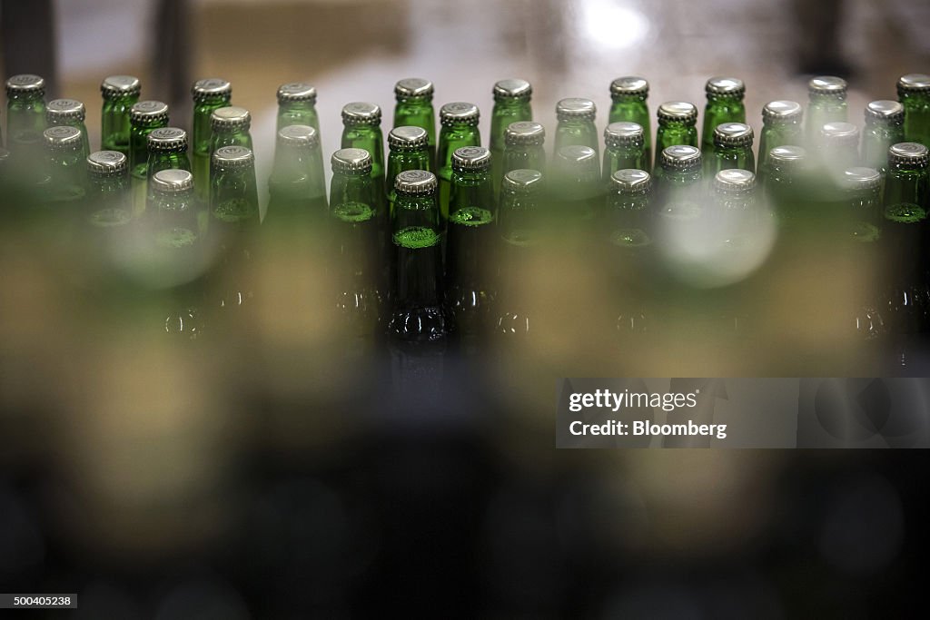 Beer Production At SABMiller Plc's Pilsner Urquell Plant