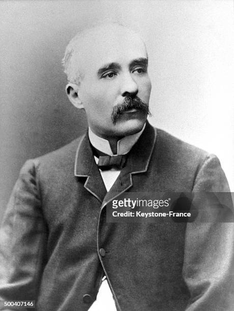 Portrait of Georges Clemenceau between 1870 and 1880.