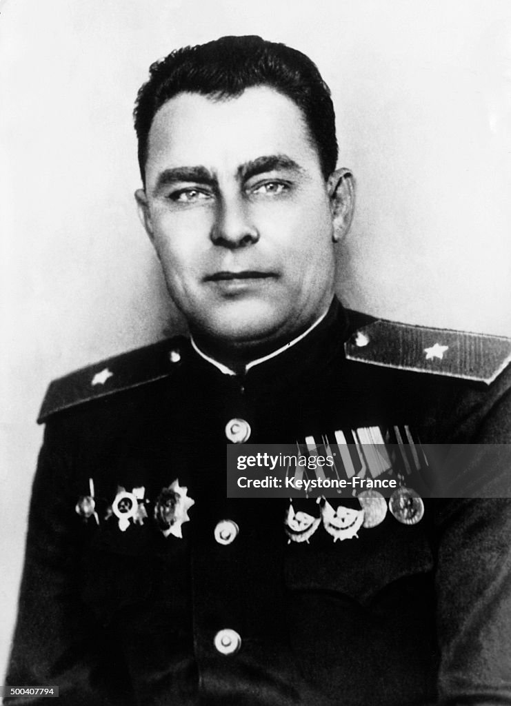 Leonid Brezhnev In 1942